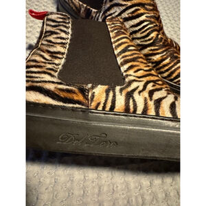 Women's Del Toro Boots, Size 8, Brown and White